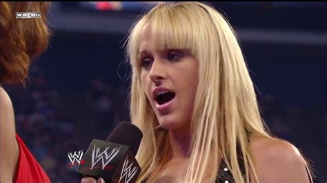 Smackdown 1 2 09 Michelle Mccool Attacks Eve Youtube