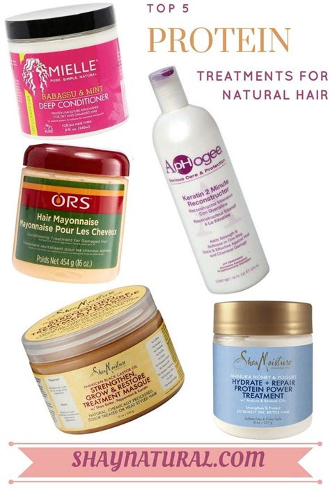 Top 5 Protein Treatments For Natural Hair Shaynatural Natural Hair