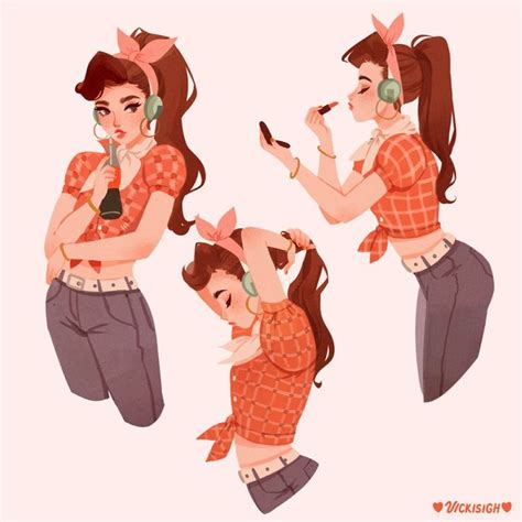 Vickisigh Character Art Character Design Overwatch