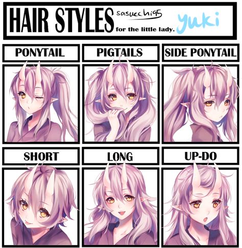 Hair Styles Meme Yuki By Sasucchi95 On Deviantart