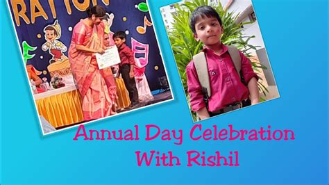 Annual Day Celebration Dance With Rishil Youtube