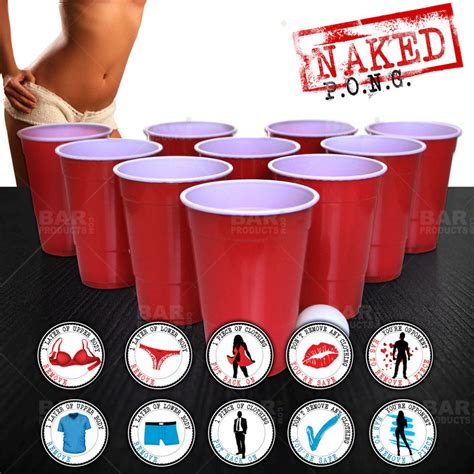 Strip Pong Beer Pong Party Game — Bar Products
