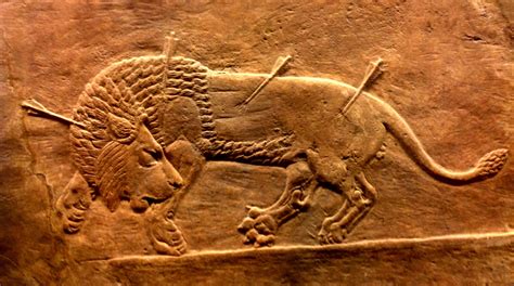 Kds Photo British Museum London Assyrian Relief Sculptures Of The