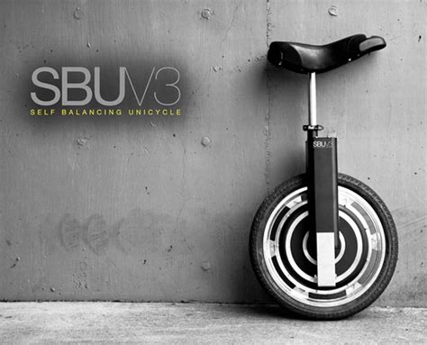 Sbu V3 Self Balancing Unicycle Unicycling Isnt Just For Circus