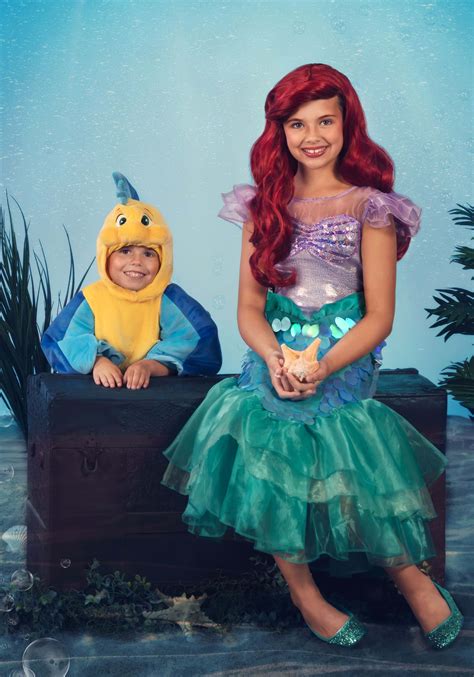 girl s little mermaid ariel costume