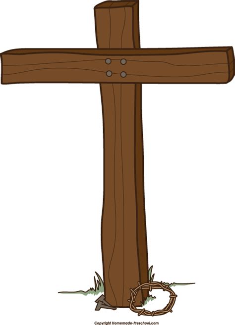 Crmla Clip Art Of Easter Cross