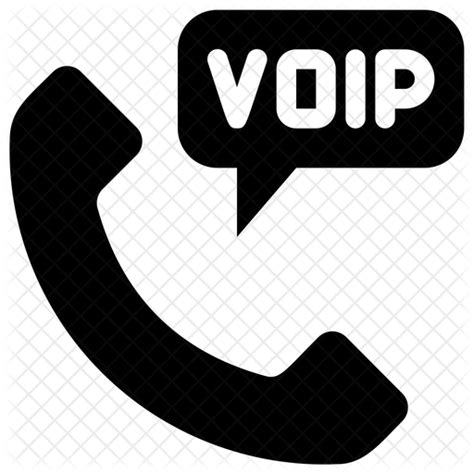 Voip Telephony Icon Download In Glyph Style