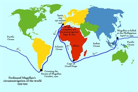 Image Result For Ferdinand Magellan Routes Of Exploration