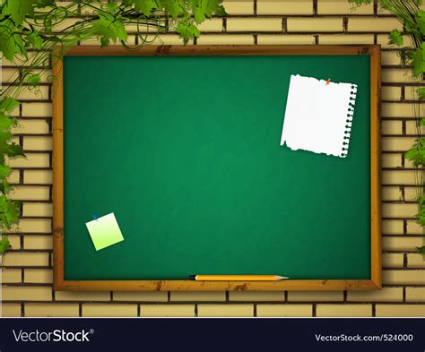 Blackboard Royalty Free Vector Image Vectorstock