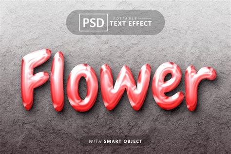 Flower Text Effect Editable 2271747