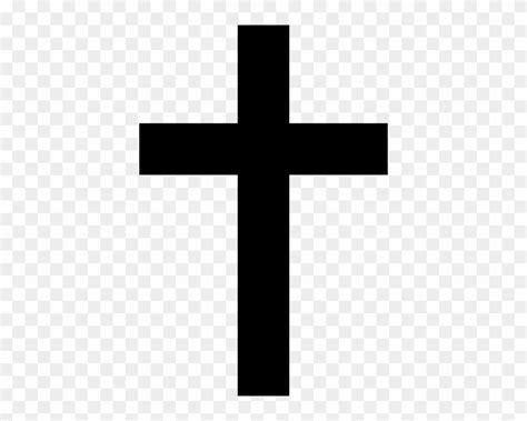 Black Cross Svg Clip Arts 396 X 592 Px - Christianity Cross - Free