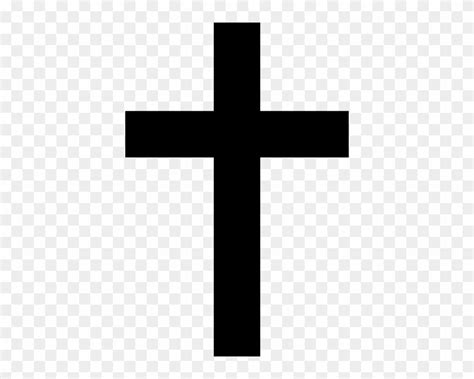Black Cross Svg Clip Arts 396 X 592 Px - Christianity Cross - Free