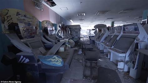 Eerie Abandoned Fukushima Sega Arcade ‘covered In Radioactive Dust