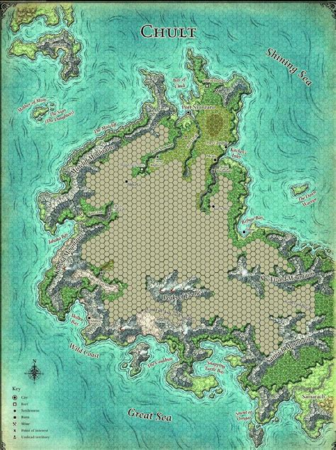 Tomb Of Annihilation Chult Map Maps Location Catalog Online