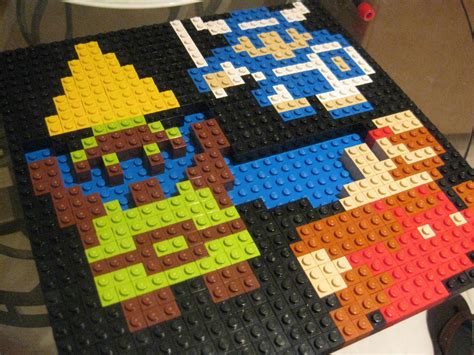 My Very First Lego Mosaic Nes Nostalgia Style