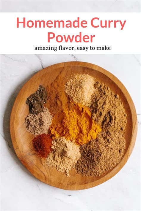Homemade Curry Powder Slender Kitchen Recipe In 2020 Homemade