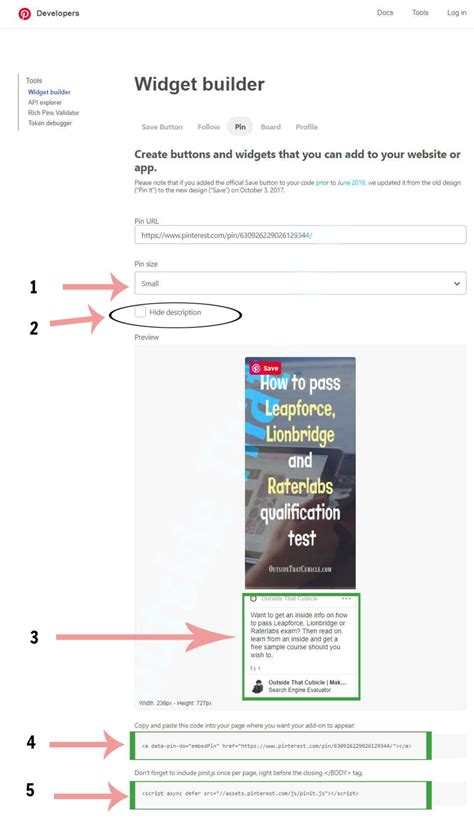 How To Embed Pinterest Pins To Your Blog Posts The Easy Way Outside