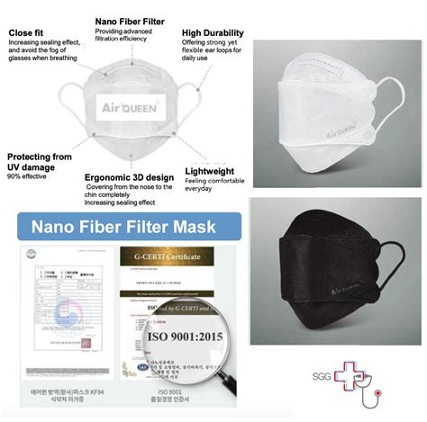Nano Fiber Filter Mask Sggroupsupply