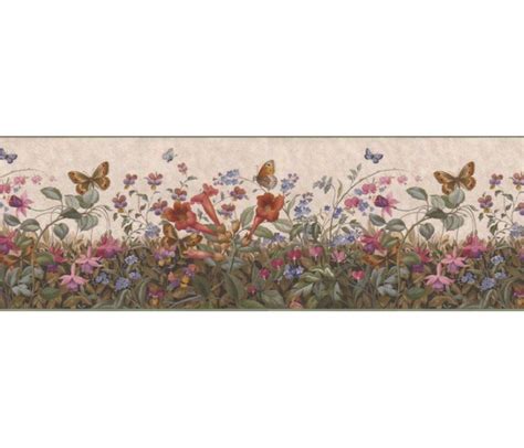 Floral Wallpaper Border B49517
