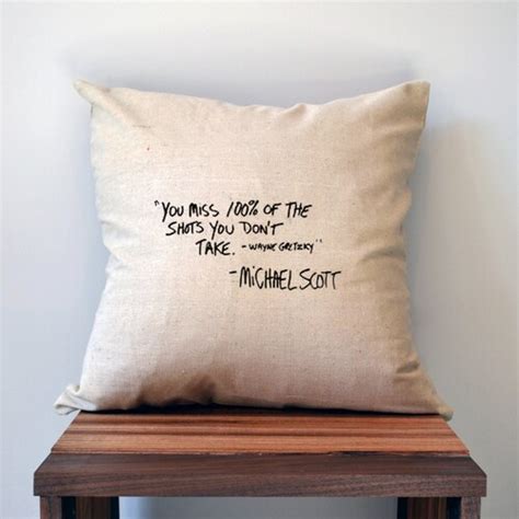The Office Pillow Cover Michael Scott Quote Pillow Cover 18 Etsy