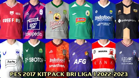 Pes 2017 Kitpack Bri Liga 1 2022 2023 Youtube