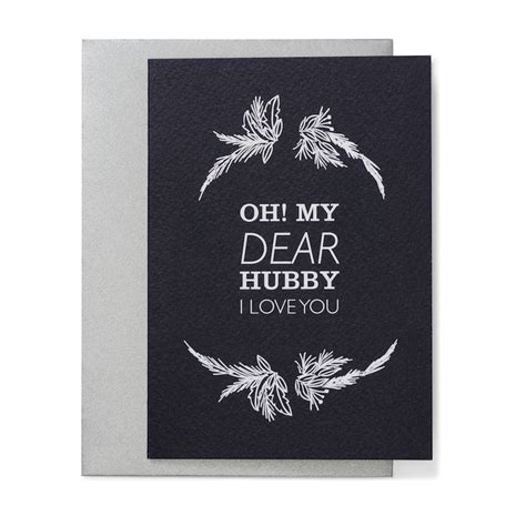 Oh My Dear Hubby Card By Berinmade