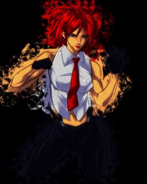 Vanessakof By H1w0 King Of Fighters Fighter Anime