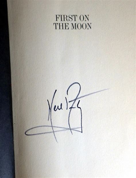 Sold Price Neil Armstrong Book First On The Moon Signed April 6
