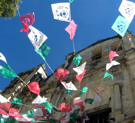 Colorful Flags In Chiapas Free Stock Photo Public Domain Pictures