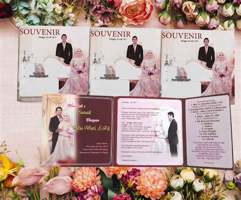Undangan Pernikahan Cantik Dan Murah Alfi Percetakan Dan Digital Printing