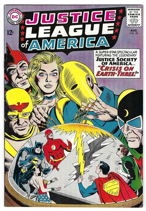 Dc Comics Justice League Of America 1960 29 1st Appearance Of Crime