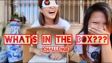 What’s In The Box Challenge With A Twist Youtube
