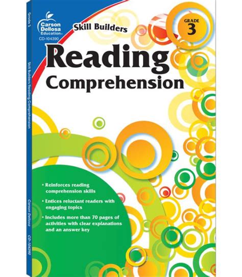 Reading Comprehension Grade 3 By Carson Dellosa Publishing Paperback