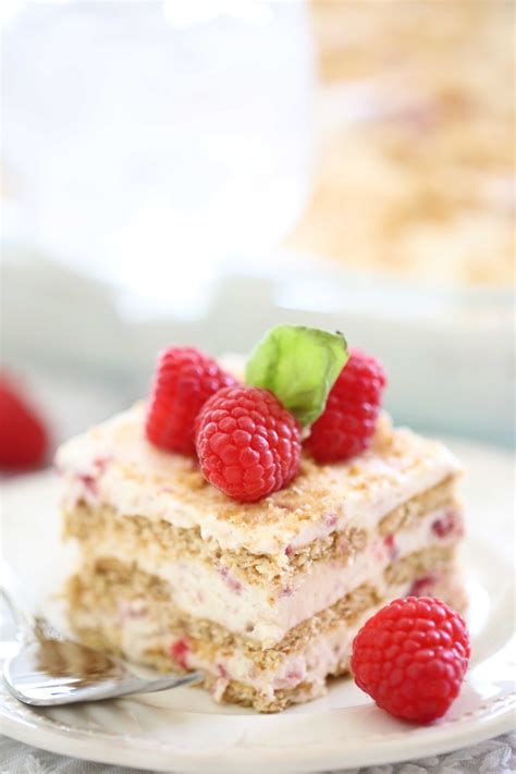 Television Featured Raspberry Ice Cream Cake White Apron Blog