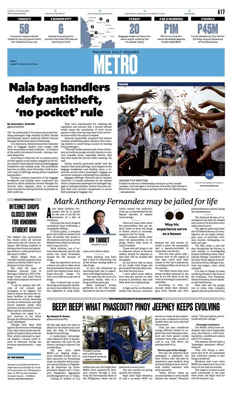 The Philippine Daily Inquirer It’s A New Look New Rethink Across Platforms García Media