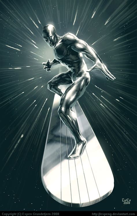 Comics Forever The Silver Surfer Artwork By Espen