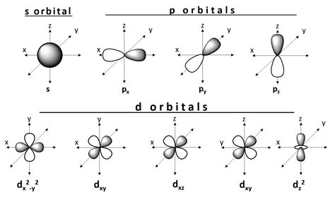 Shapes Of Atomic Orbitals Overview Examples Expii Images