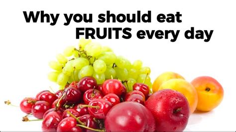 Why You Should Eat Fruits Every Day Health Youtube