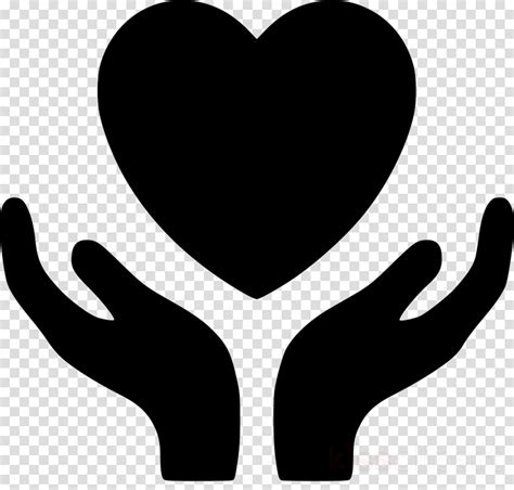 Hand Heart Heart In Hand Clip Art Heart Shaped Silhouette Png Images And Photos Finder