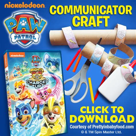Mighty Pups With This Paw Patrol Communicator Craft
