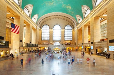 Grand Central Terminal Station In New York One Of The Busiest Train