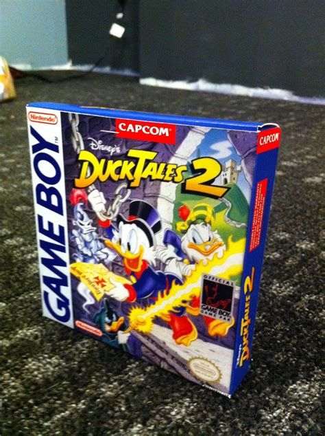 Duck Tales 2 Box My Games Reproduction Game Boxes