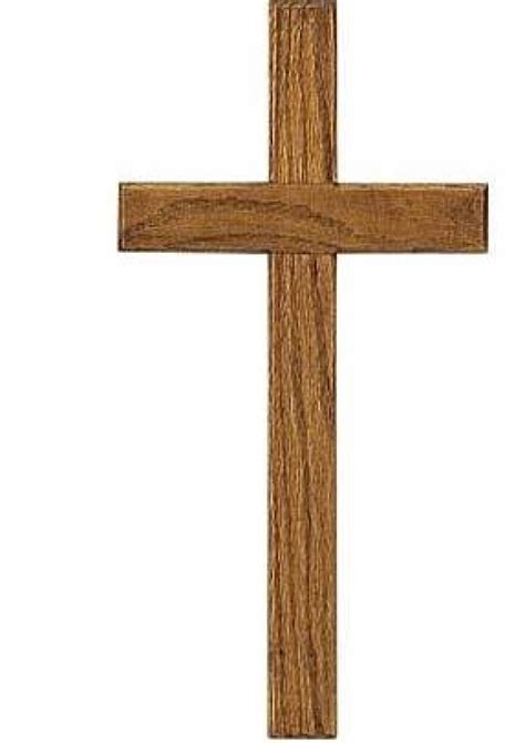 Simple Wooden Cross Drawing