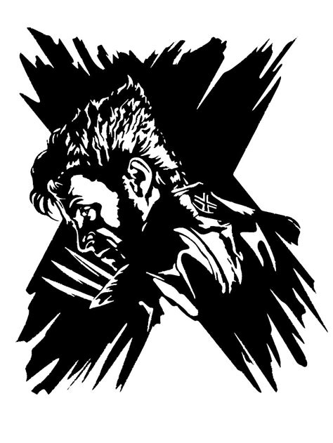 Free Printable Wolverine Stencils And Templates