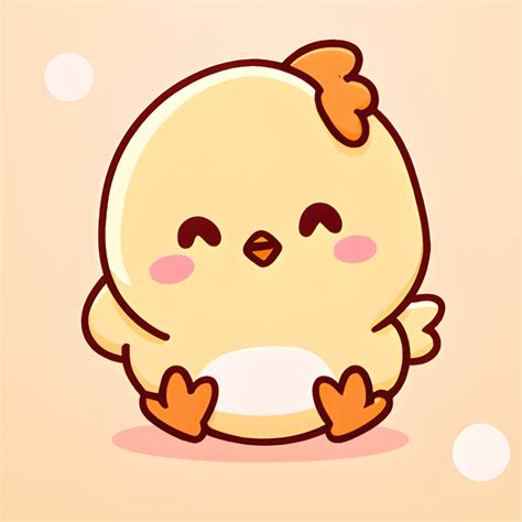 Cute Chicken Kawaii Chibi Graphic · Creative Fabrica