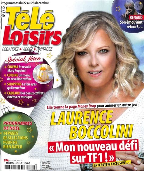 Photo Magazine Télé Loisoirs En Kiosques Le 17 Décembre 2018