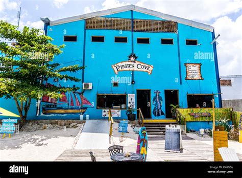 Pirate Cove Bar And Restaraunt Old Town Bridgtown Barbados Stock