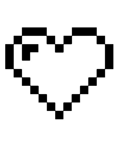 Minecraft Style Heart Artofit