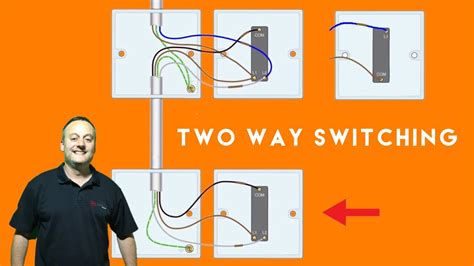 Two Way And Two Way And Intermediate Switches For A Domestic Lighting