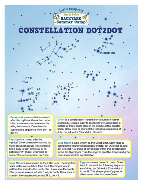 Free Printable Dot To Dot Constellations Printable Templates